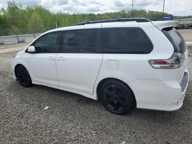 Vin: 5tdxk3dc7bs167485, lot: 53854335, toyota sienna sport 20112