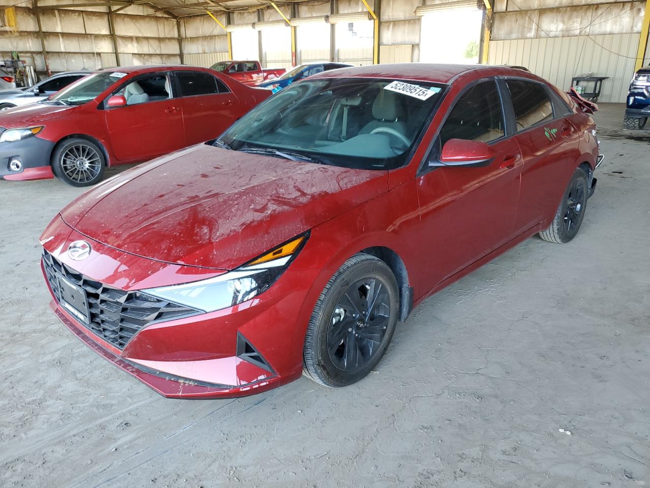 HYUNDAI ELANTRA BLUE