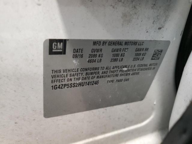 2017 BUICK LACROSSE E 1G4ZP5SS2HU141246