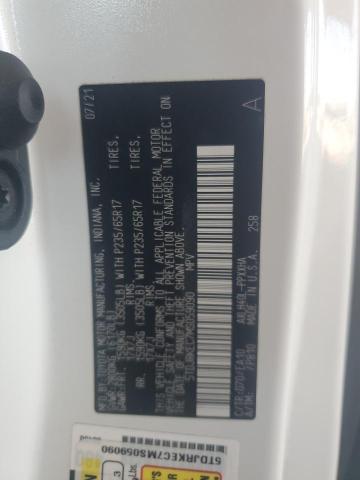2021 TOYOTA SIENNA XLE - 5TDJRKEC7MS059090