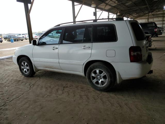 TOYOTA HIGHLANDER 2006 white  gas JTEDP21A660116825 photo #3