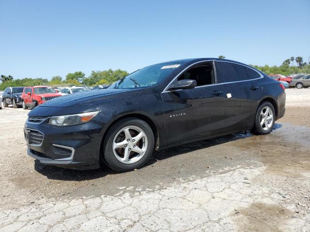 CHEVROLET MALIBU LS 2016 black sedan 4d gas 1G1ZB5ST2GF257019 photo #1