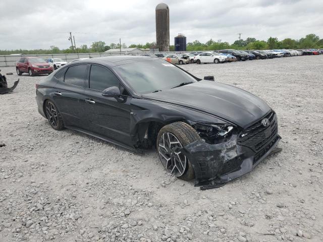 Vin: 5npek4jc9mh106617, lot: 51803935, hyundai sonata n line 20214