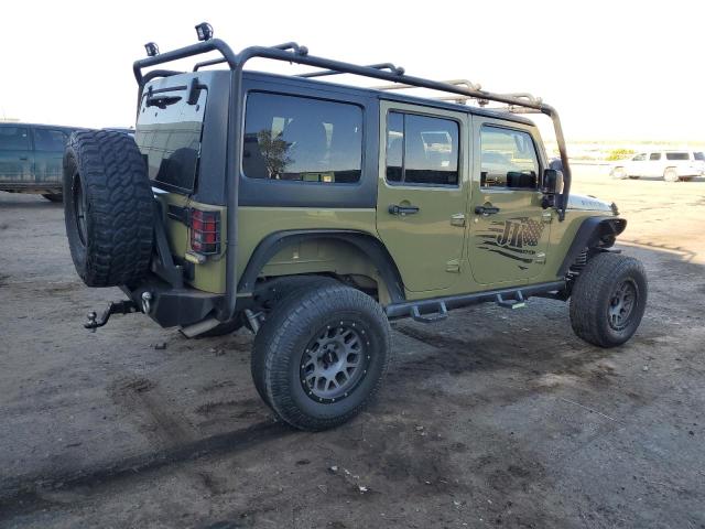 JEEP WRANGLER U 2013 green 4dr spor flexible fuel 1C4BJWFG4DL553736 photo #4