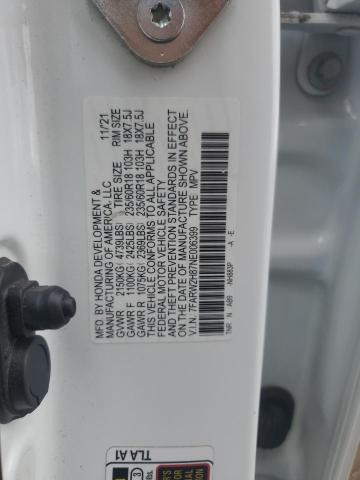 2022 HONDA CR-V EXL - 7FARW2H87NE006399