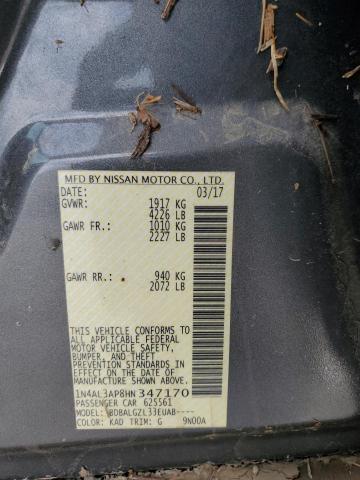2017 NISSAN ALTIMA 2.5 - 1N4AL3AP8HN347170