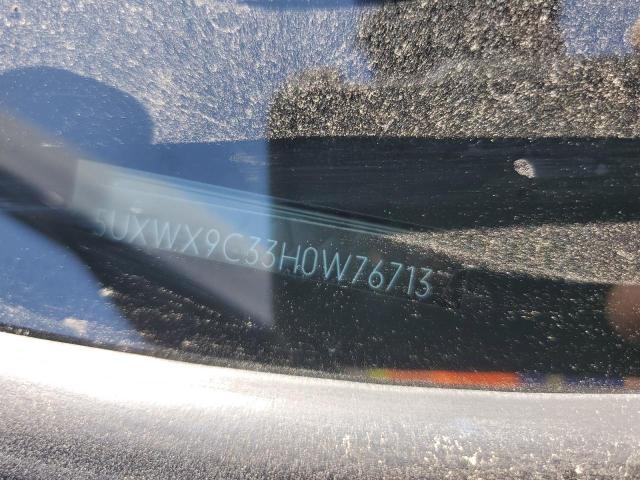 2017 BMW X3 XDRIVE2 - 5UXWX9C33H0W76713