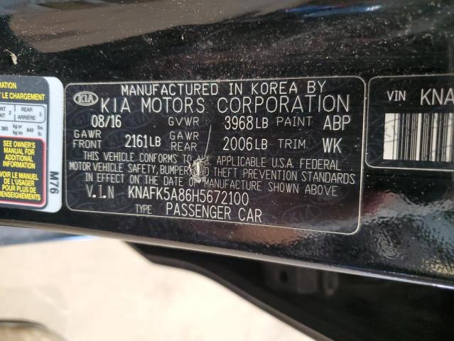 2017 KIA FORTE LX - KNAFK5A86H5672100