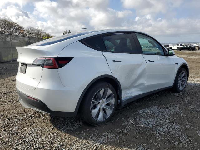 TESLA MODEL Y 2023 white  electric 7SAYGDEE0PA037829 photo #4