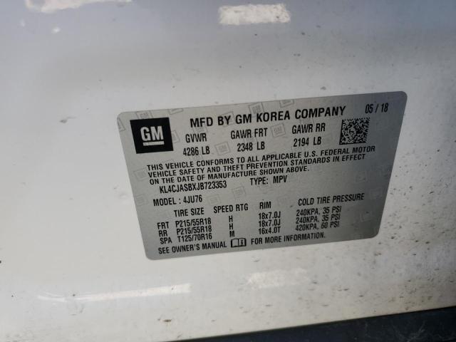 2018 BUICK ENCORE PRE - KL4CJASBXJB723353