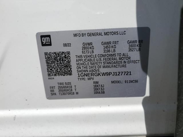 2023 CHEVROLET TRAVERSE L 1GNERGKW9PJ127721