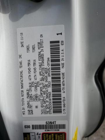 2019 TOYOTA TACOMA ACC - 5TFRZ5CN3KX075965