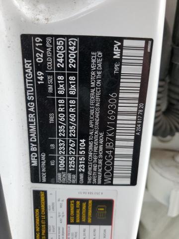 2019 MERCEDES-BENZ GLC 300 - WDC0G4JB7KV169306