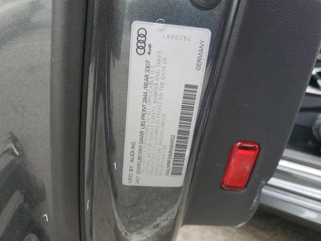 2021 AUDI A7 E PREST - WAUVPBF28MN084502