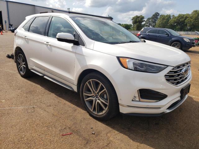 Vin: 2fmpk3k9xkbb13022, lot: 54672215, ford edge titanium 20194