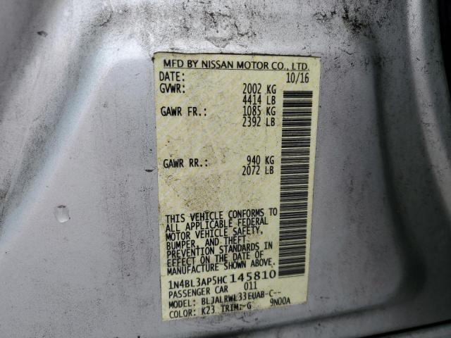 2017 NISSAN ALTIMA 3.5 - 1N4BL3AP5HC145810