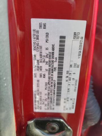 2017 FORD F150 SUPER - 1FTEW1CG8HFA48017