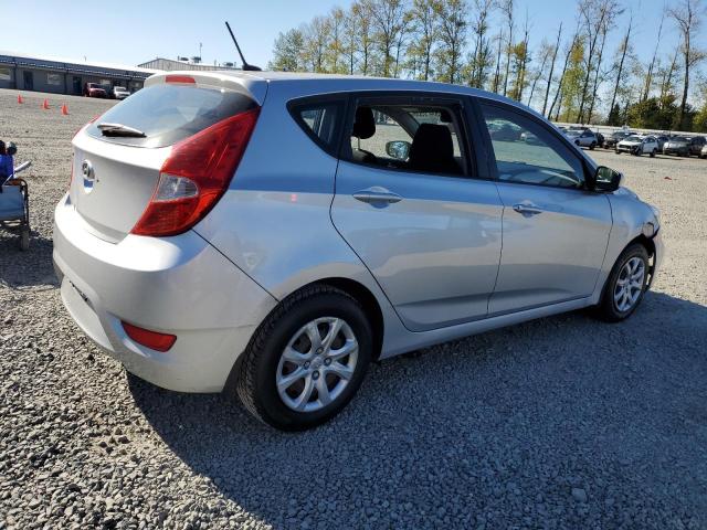 HYUNDAI ACCENT GLS 2013 silver  gas KMHCT5AE5DU087271 photo #4
