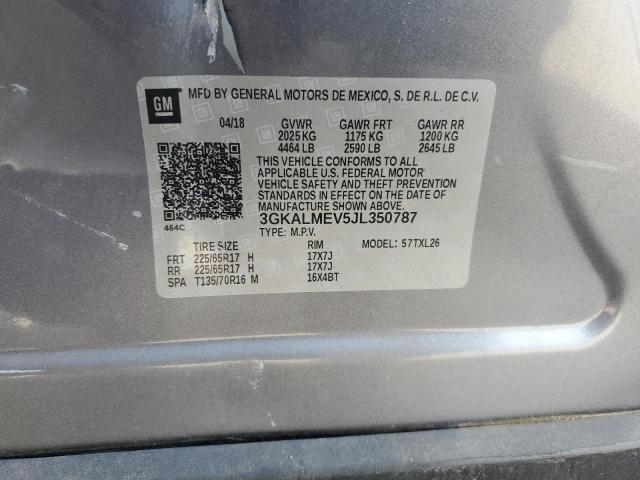 2018 GMC TERRAIN SL - 3GKALMEV5JL350787