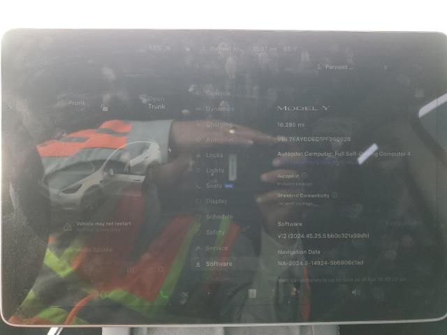 2023 TESLA MODEL Y - 7SAYGDED1PF960928