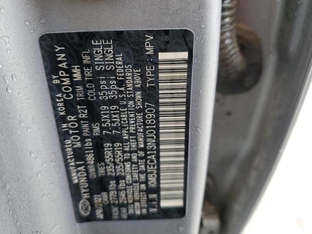 2022 HYUNDAI TUCSON LIM - KM8JECA13NU018907