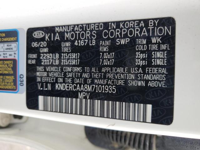 2021 KIA SELTOS EX - KNDERCAA8M7101935