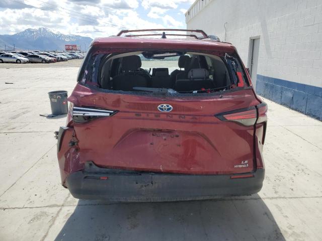2022 TOYOTA SIENNA LE 5TDKRKEC6NS107295