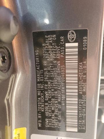 2015 TOYOTA CAMRY LE - 4T1BF1FK1FU046925
