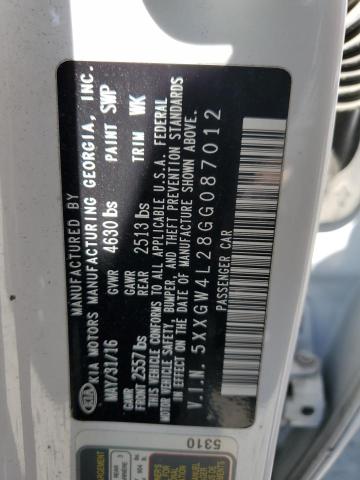 2016 KIA OPTIMA SX - 5XXGW4L28GG087012