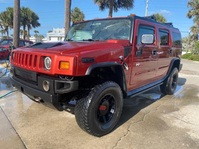 HUMMER H2 2003 orange  gas 5GRGN23U73H149133 photo #3