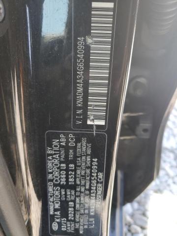 2016 KIA RIO LX KNADM4A34G6540994
