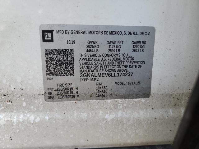 2020 GMC TERRAIN SL - 3GKALMEV6LL174237