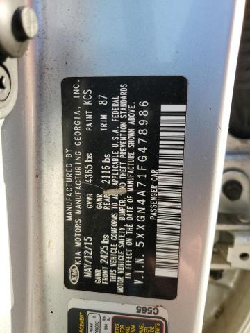 2015 KIA OPTIMA EX - 5XXGN4A71FG478986