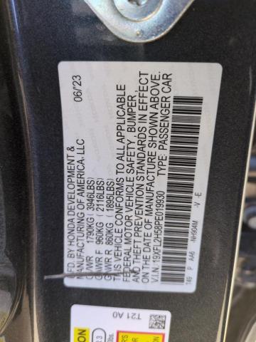 2023 HONDA CIVIC LX - 19XFL2H58PE019930