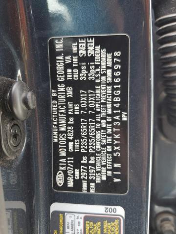 2011 KIA SORENTO BA - 5XYKT3A14BG166978