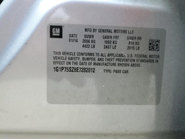 2014 CHEVROLET CRUZE - 1G1P75SZ8E7282012