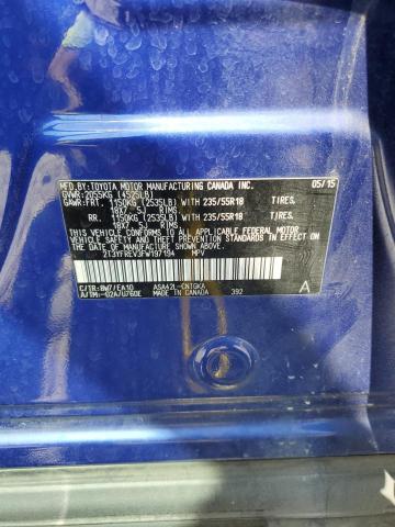 2015 TOYOTA RAV4 LIMIT - 2T3YFREV3FW197194