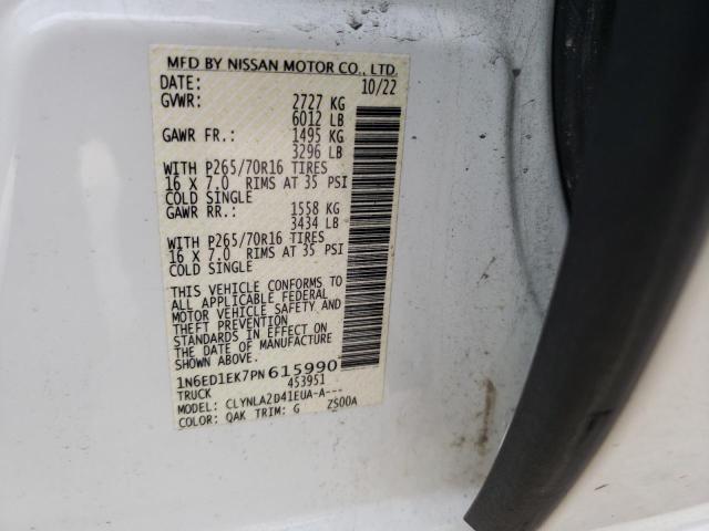 2023 NISSAN FRONTIER S - 1N6ED1EK7PN615990