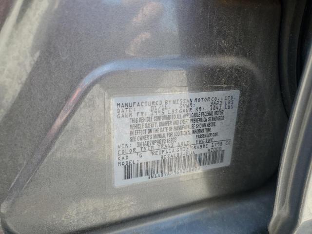 2016 NISSAN SENTRA S - 3N1AB7AP9GY218203