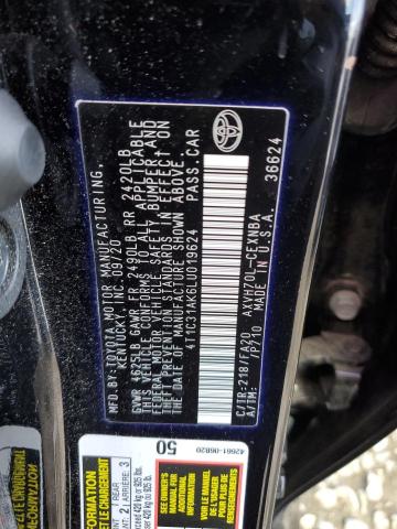 2020 TOYOTA CAMRY LE - 4T1C31AK6LU019624