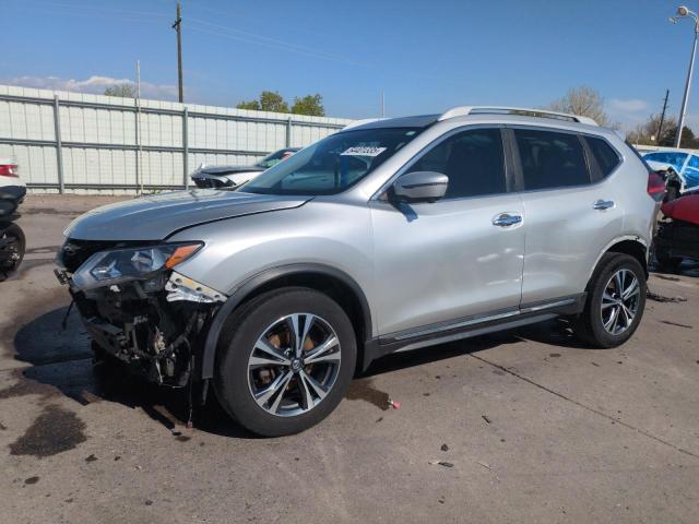NISSAN ROGUE SV 2017 silver  gas 5N1AT2MV9HC752363 photo #1