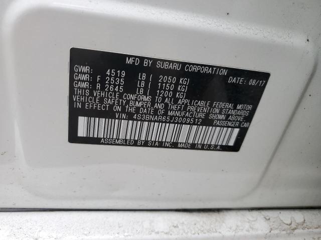 2018 SUBARU LEGACY SPO 4S3BNAR65J3009512