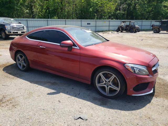 Vin: wddwj4kb7hf558097, lot: 53147705, mercedes-benz c-class 300 4matic 20174