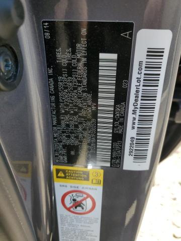 2015 LEXUS RX 450H - 2T2ZB1BA1FC002539