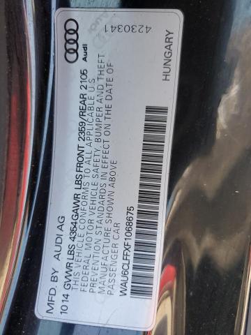 2015 AUDI A3 PREMIUM - WAU6CLFFXF1068675