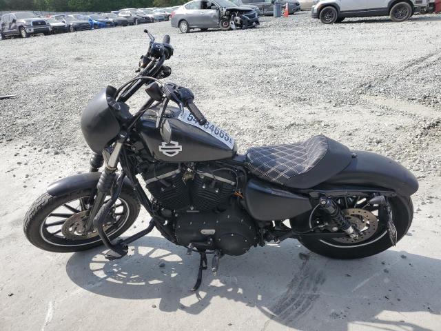 HARLEY-DAVIDSON XL883 IRON 2013 black road/str gas 1HD4LE217DC446905 photo #4