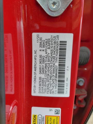 2021 HONDA ACCORD SPO - 1HGCV2F38MA006237