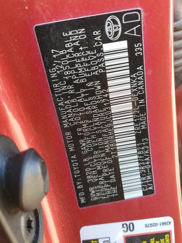 2018 TOYOTA COROLLA L - 2T1BURHE9JC031742