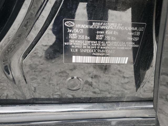 2021 HYUNDAI SONATA N L - 5NPEK4JC9MH106617