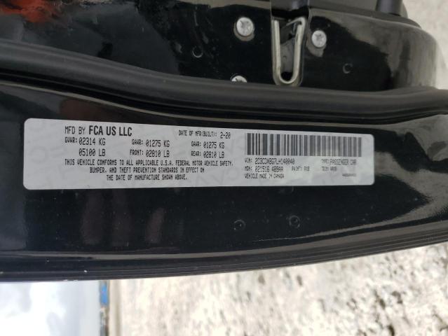 2020 DODGE CHARGER SX 2C3CDXBG7LH140040